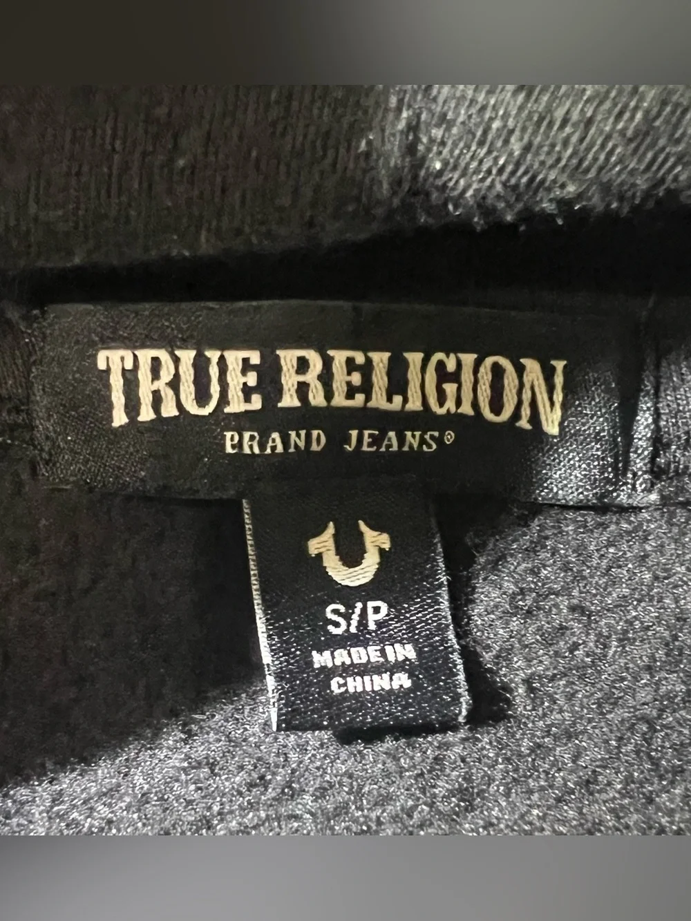TRUE RELIGION Buddha World Tour Logo Hoodie Size S/P
